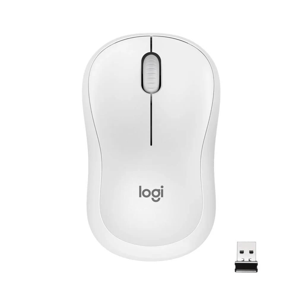 Logitech Silent M220 Wireless Mouse (Off White)